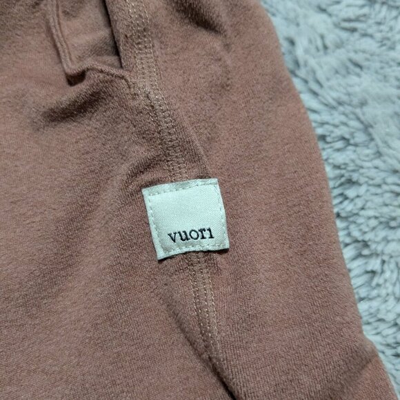 Vuori Boyfriend Sweatpant Jogger Pink Pants Terracotta Heather Size XL - Picture 3 of 7